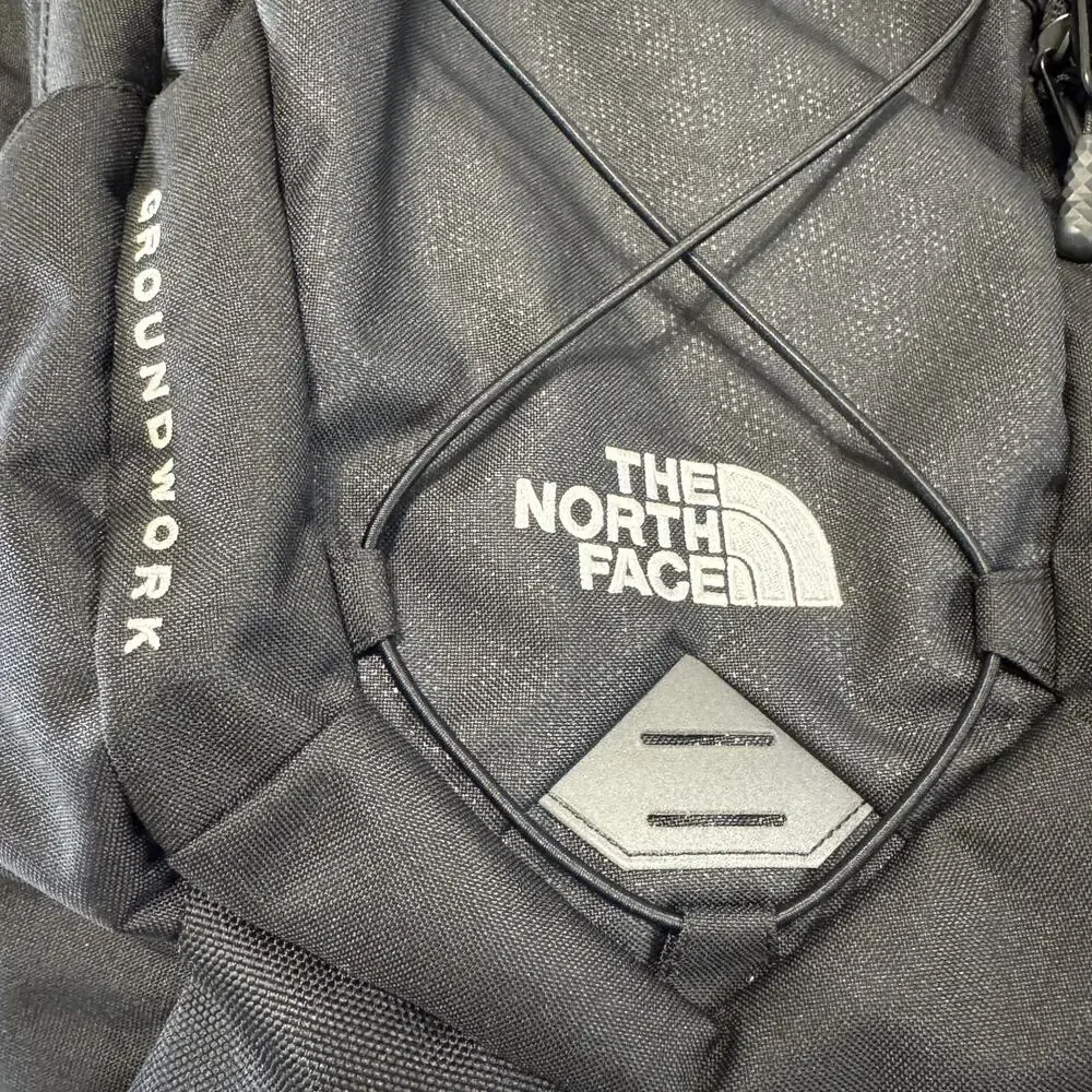 THE NORTH FACE Groundwork Black Backpack ezCater Promo Branded 1 New NWT